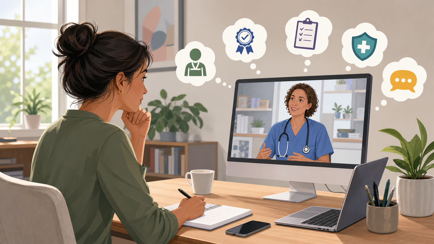 Supporting editorial scene for Before Your First Appointment: Questions to Ask About a Health Care Professional
