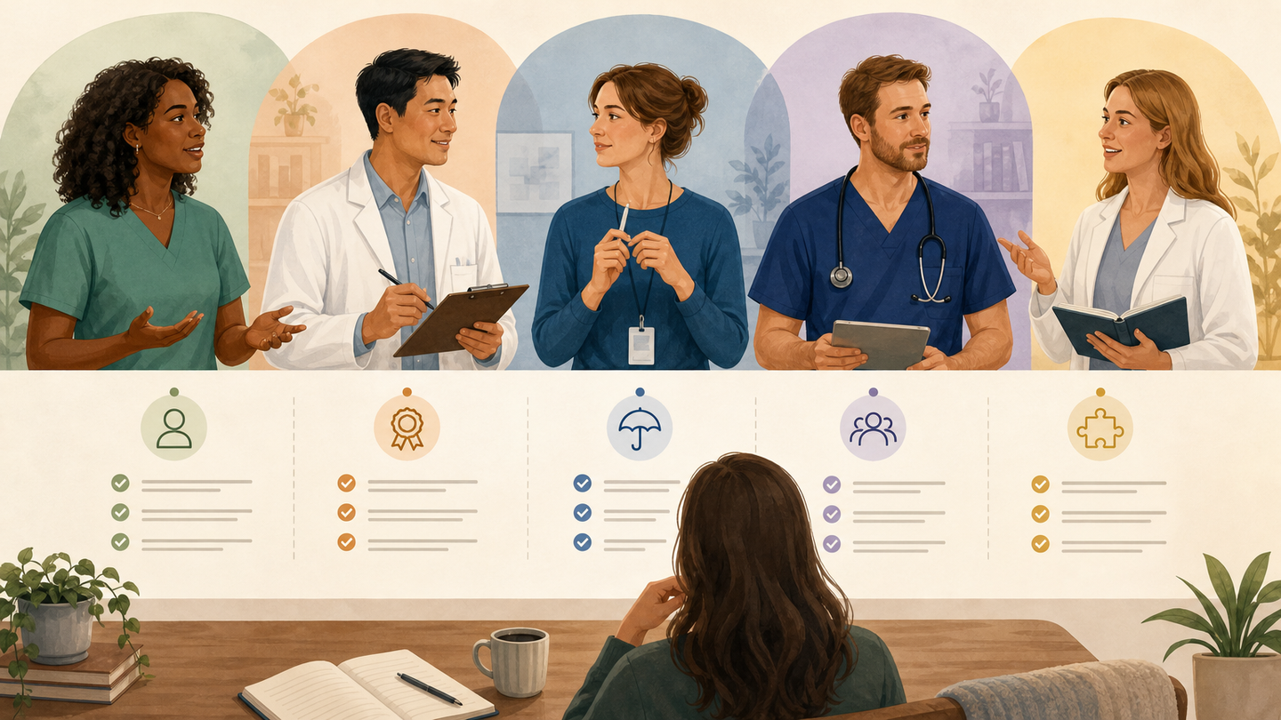 Editorial overview for Comparing Health Care Professionals: Credentials, Scope, Coverage, and Practical Fit